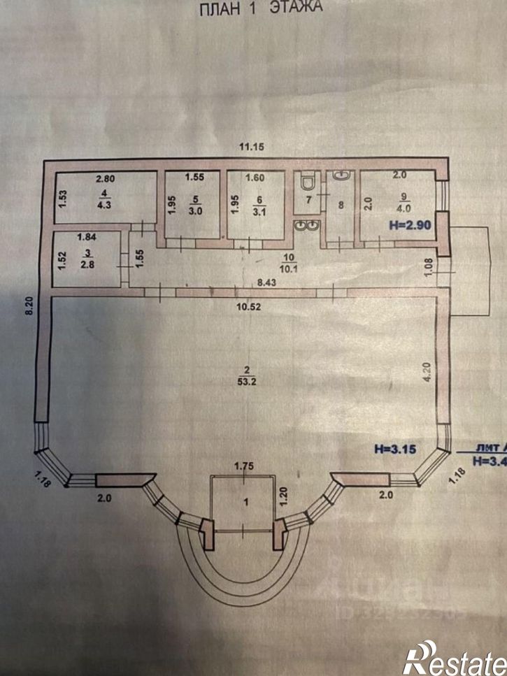 Отдельное здание улица Александрова, 43А,  д. 43А