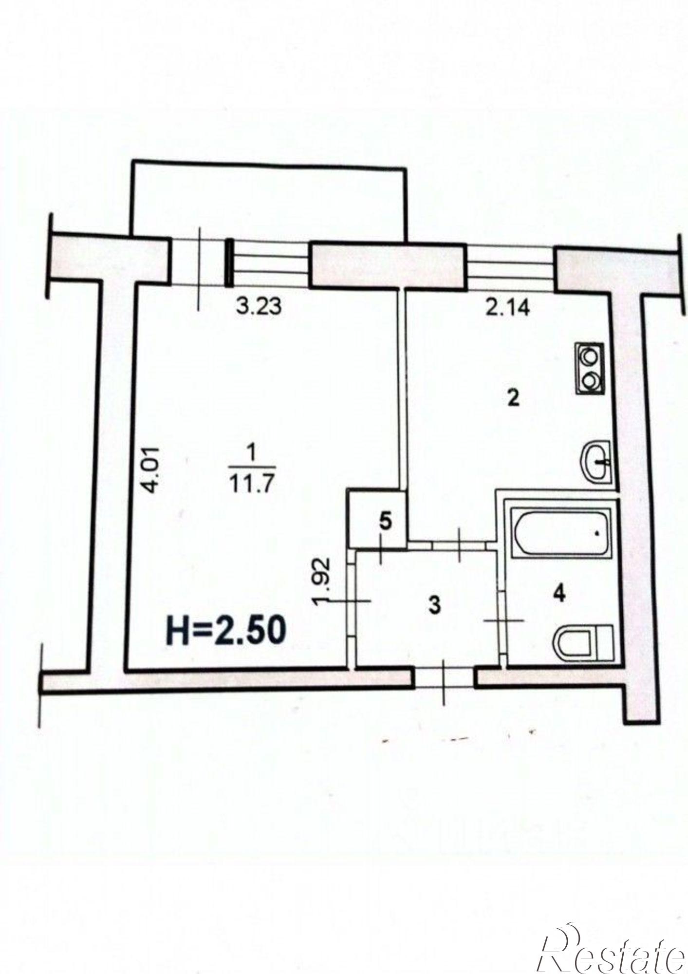 Купить квартиру за 2 150 000 рублей на улица Академика Королёва, 1А