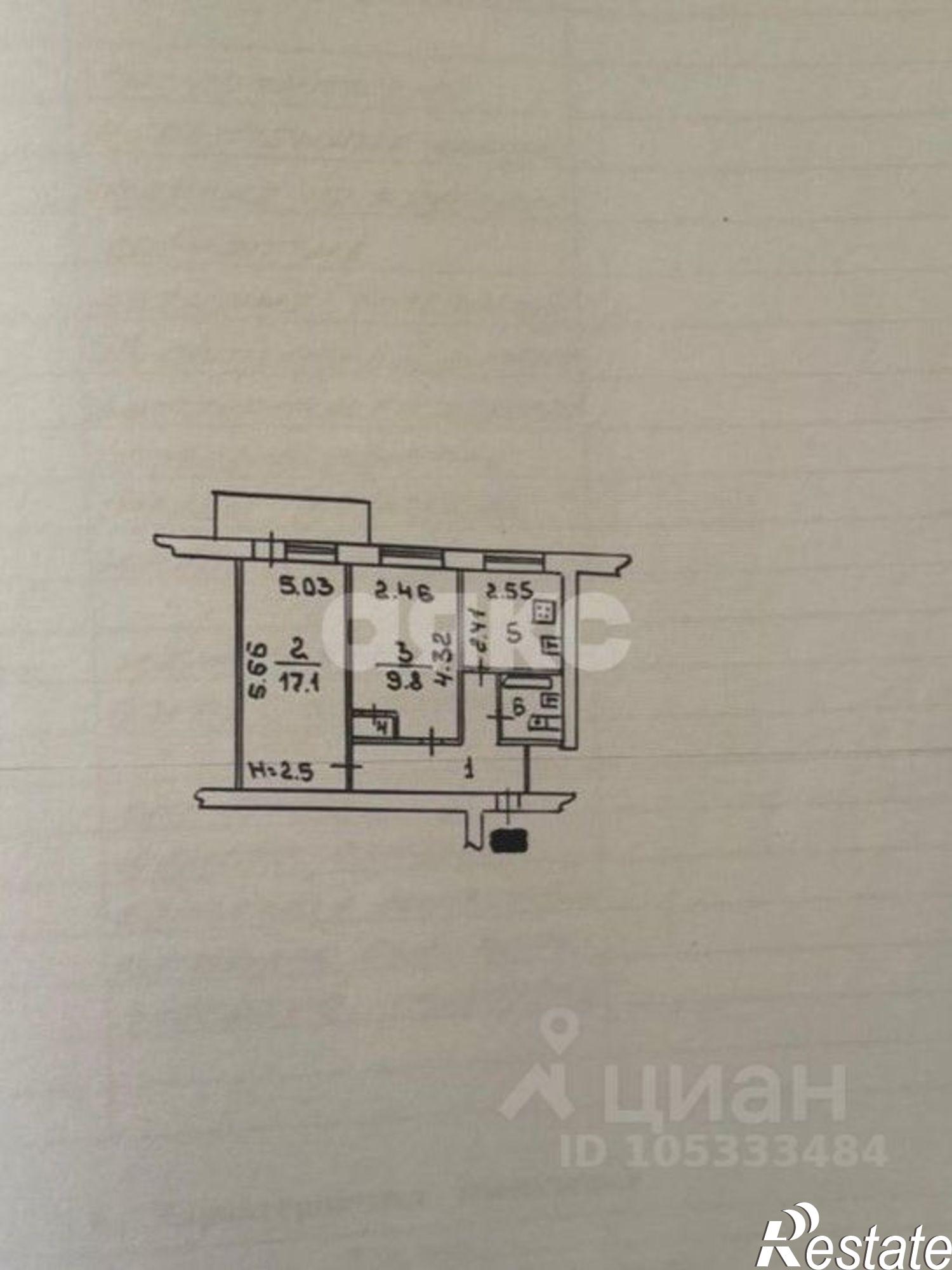 Купить квартиру за 2 900 000 рублей на улица Карбышева, 20