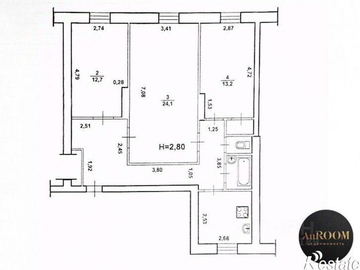 3-комн квартира ул 19 Партсъезда, 20,  д. 20