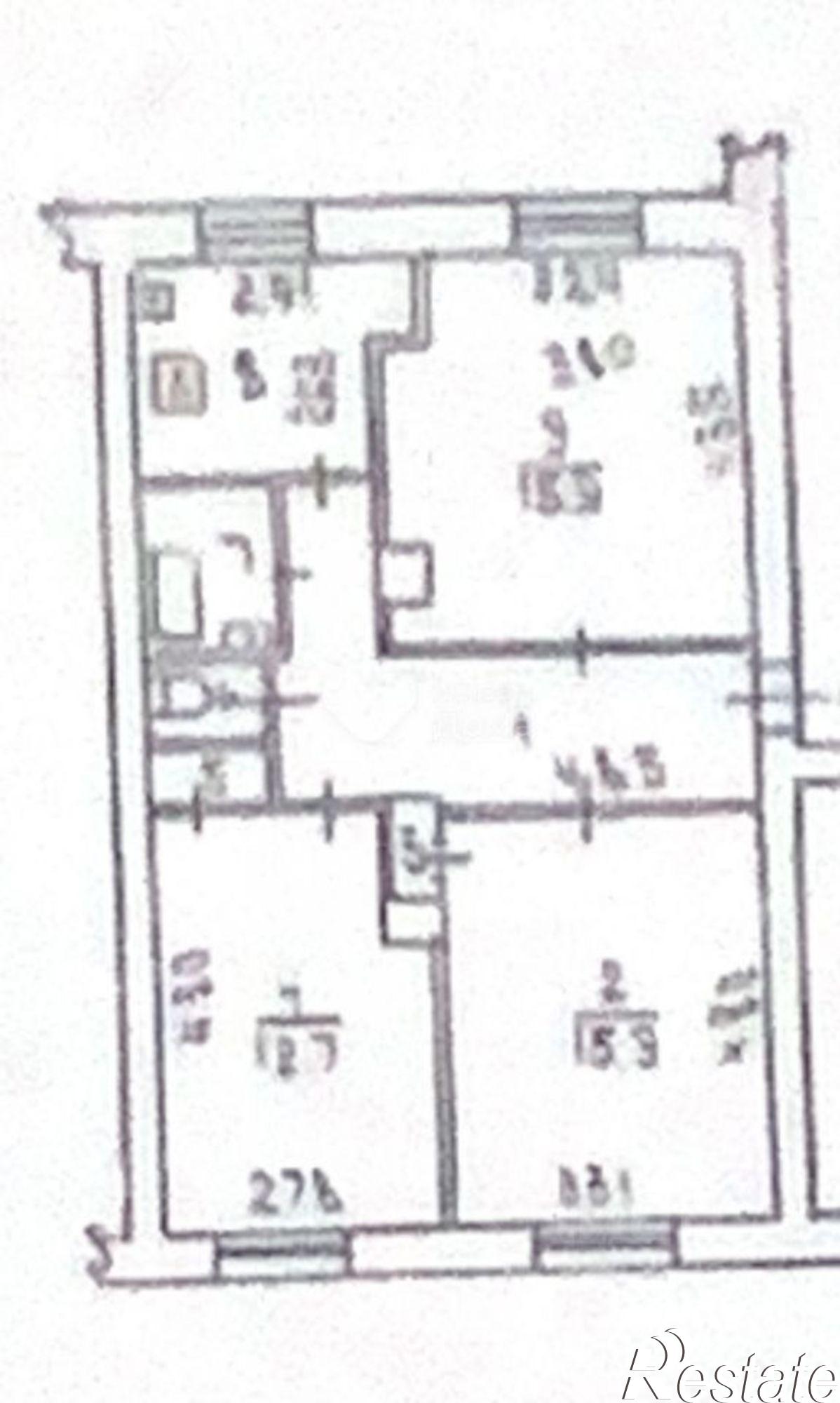 Купить квартиру за 2 500 000 рублей на ул им Карла Маркса, 27