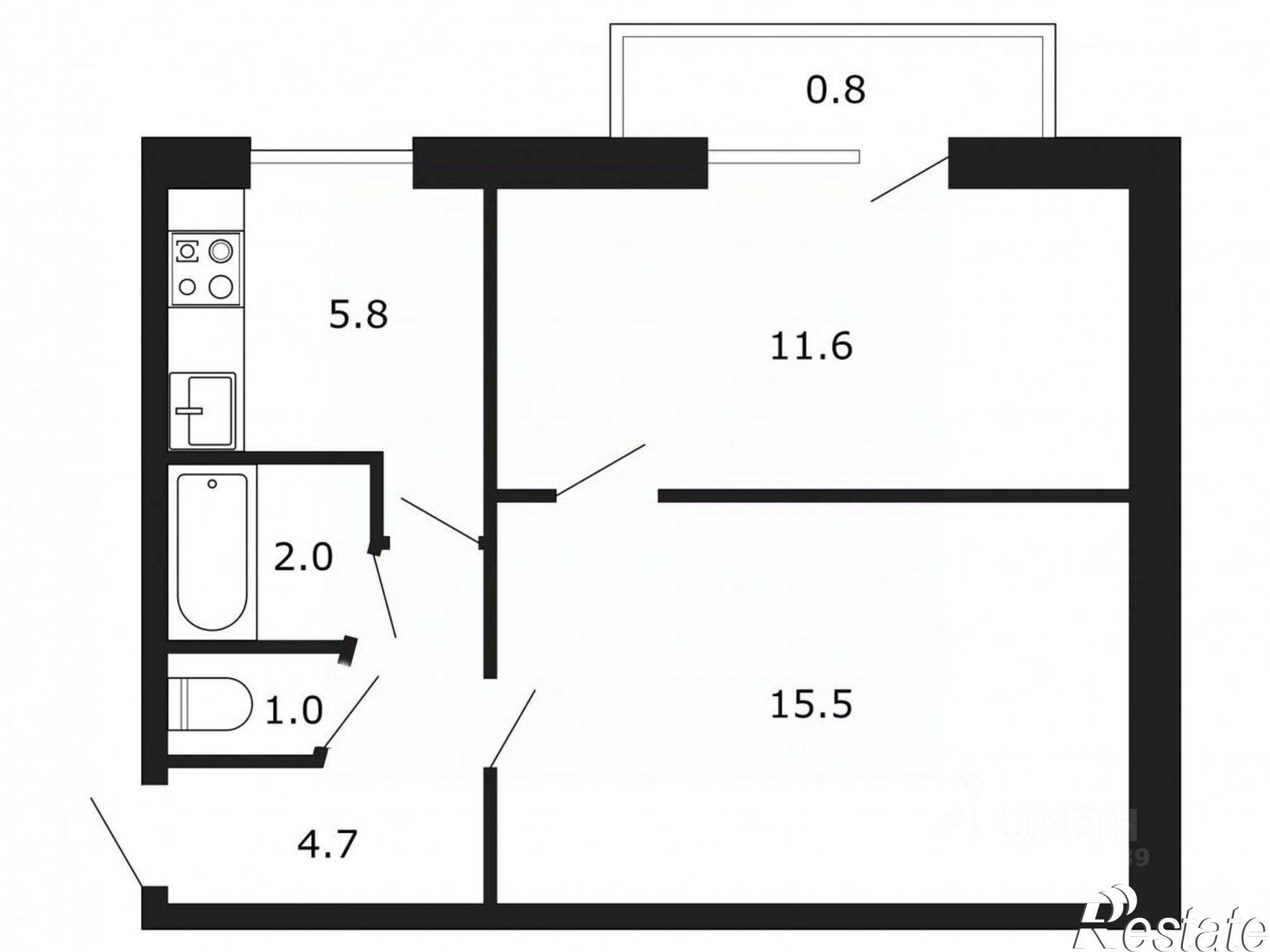 Купить квартиру за 3 450 000 рублей на улица Пушкина, 92