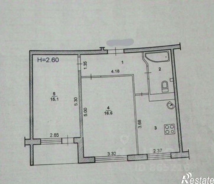 2-комн квартира пр-кт Дружбы, 85,  д. 85