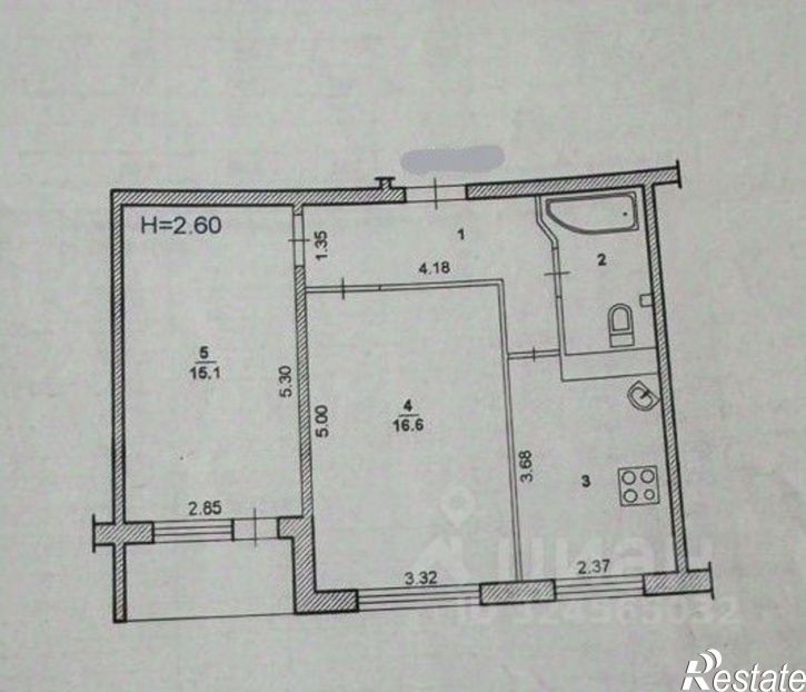 2-комн квартира пр-кт Дружбы, 85,  д. 85